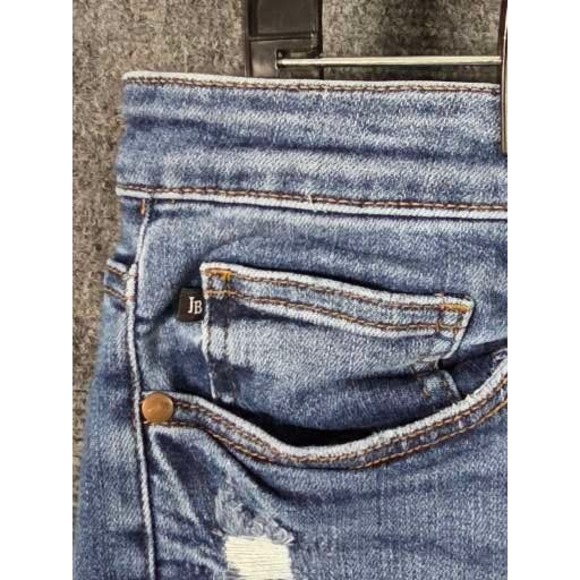 Judy Blue Jeans Women's Size 15/32 Capri Fit Distressed Blue Denim Casual Work‎ - Picture 8 of 10